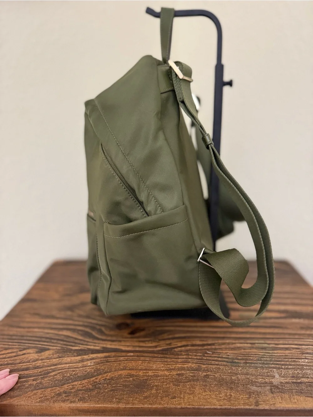 Kate Spade New York Watson Lane Hartley Nylon Backpack | Olive Green